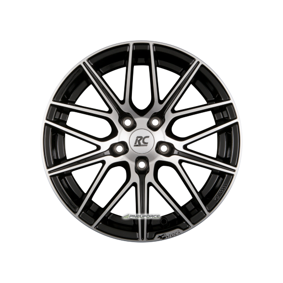 BROCK - B34 SCHWARZ GLANZ VOLL-POLIERT (SGVP) 7,5X17 LK:5/114,3 ET:45 ML:72,6